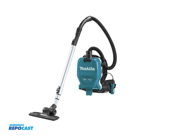 Lot 2-96305 - makita cordless backpack vacuum cleaner