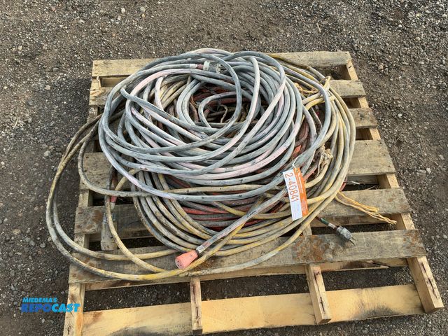 Lot 2-40841 - Skid of assorted used power cords