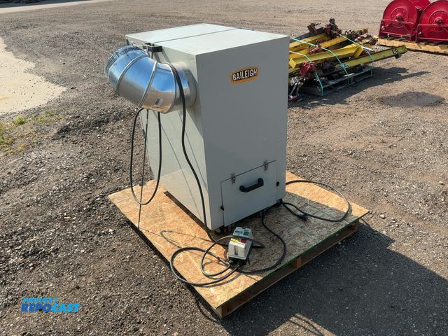 Lot 2-30356 - 2017 Baileigh Model MDC-1800 Metal Dust Collector on Casters, 220 Volt Single Phase, 3hp, Works