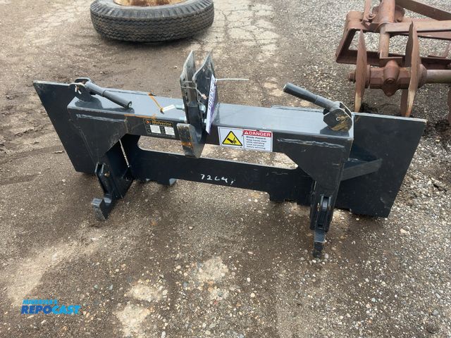 Lot 2-33581 - Wolverine Skid Steer to 3-point Quick Hitch Adapter, Model PT-16-01C, Universal Quick Attach, Class ...