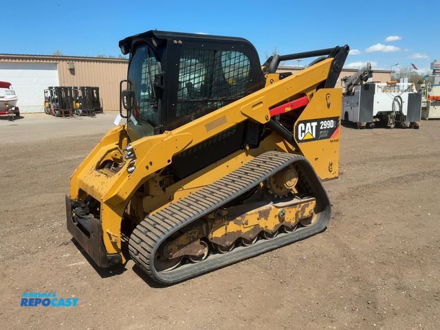 Lot 2-43812 - 2016 Caterpillar 299D2 XHP Compact Track Skid Steer Loader