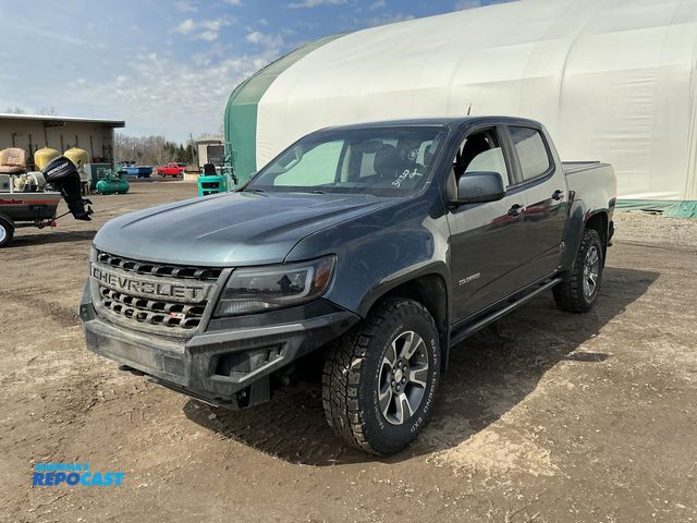 Lot 2-40465 - 2019 Chevrolet Colorado Z71 Crew Cab 4WD Short Box Crew Cab Short Box Pickup Truck 4x4
