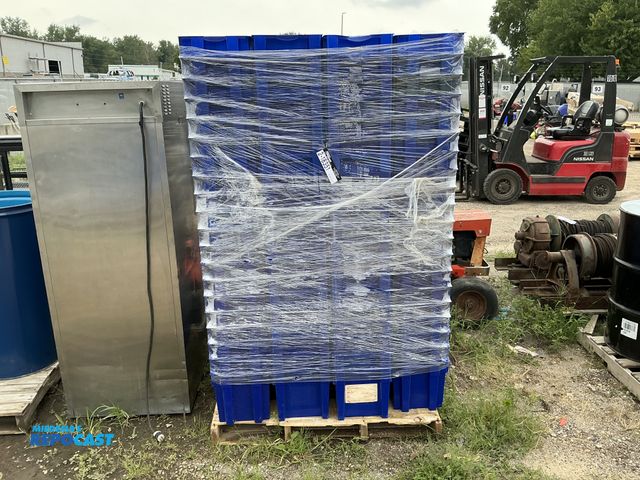 Lot 2-18351 - 240 New Trelleborg Rubore Storage Totes, Bins. 16" x 12" x 11-1/2" tall.