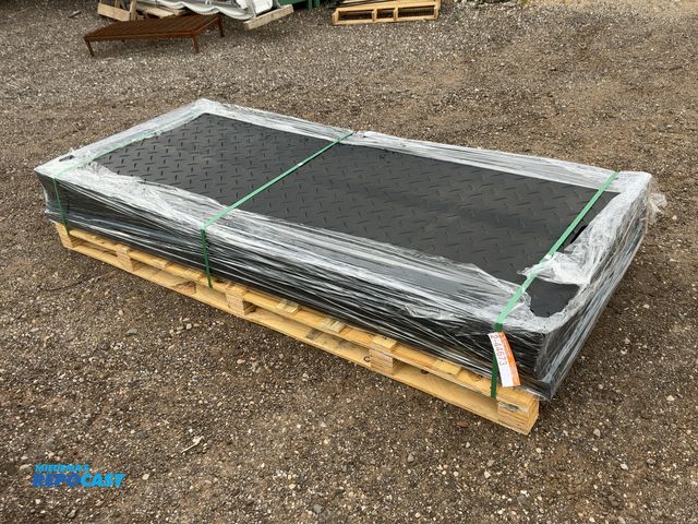 Lot 2-44673 - (15) New SDLANCH IRGPM Ground Protection Mats, Approx. 41-3/4” wide x 94-1/2”long x1/2” thick, diamo...