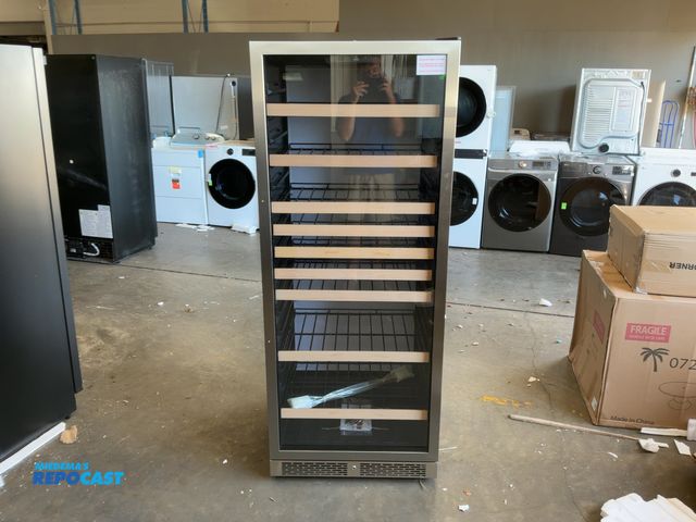 Lot 2-67717 - Scratch & Dent Vinotemp EL-300DSWL 173-Bottle Single-Zone Wine Cooler