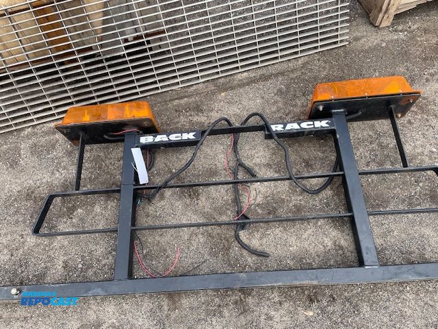 Lot 2-72704 - Used Back Rack  with lights, 6' wide