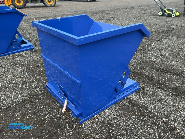 Lot 2-44305 - New Chery Industrial 1.0 Cubic Yard Forkable Dump Hopper, top of hopper measures 43-3/8”x42-1/4”, 40...