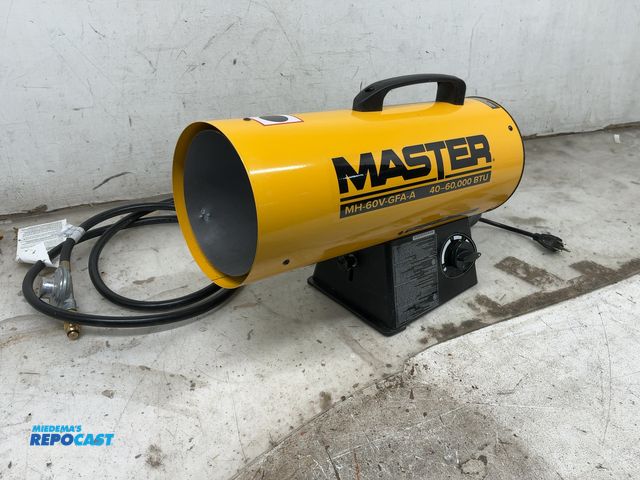 Lot 2-27570 - Master MH-60V-GFA-A Torpedo Propane Heater.