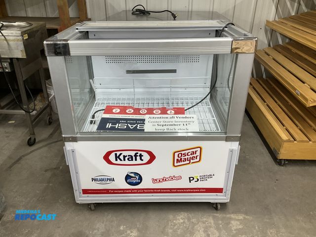 Lot 2-21186 - IMS model SC-165W top entry refrigerated display cooler. (Working condition unknown) S/N 89664031849...