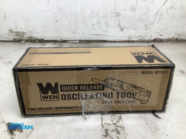 Lot 2-18890 - WEN MT3537 3.5A Quick-Release Variable Speed Multi-Function Oscillating Tool Kit with Accessories an...