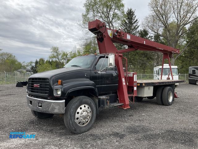 Lot 2-70325 - 1997 GMC C7500 14 Ton Boom Truck