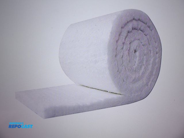 Lot 2-58353 - new Ceramic Fiber insulation: Alum Silicate 50in Length 24in w 2"thiCK 1015 wt, 1.06 R-value., MPN# ...