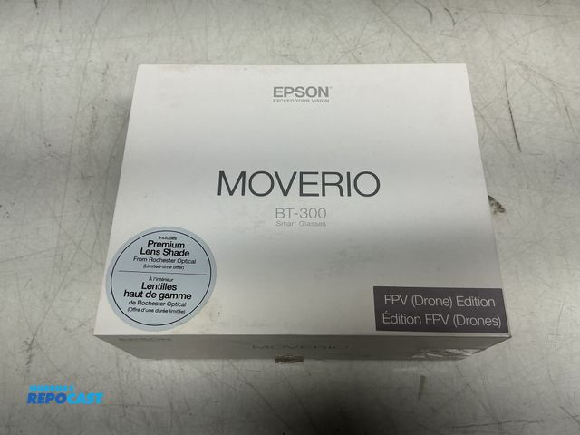 Lot 2-74700 - Epson Moverio BT-300 Smart Augmented Reality Glasses - FPV Drone Edition