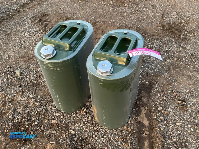 Lot 2-21640 - (2) New Steel 30 Liter Fuel Cans