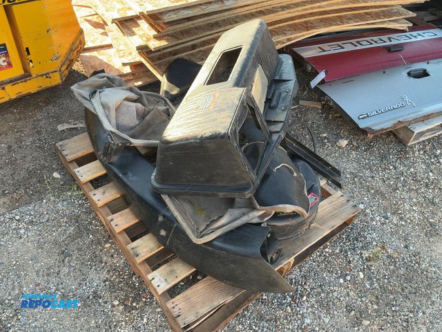 Lot 2-99762 - Skid Lot of John Deere 38” Lawn Mower Deck and Bagger