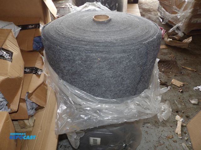 Lot 2-53228 - new heavy duty brady SPC absorbent roll 36" x 360' universal fluids absorbed, gray, EPA and OSHA sta...