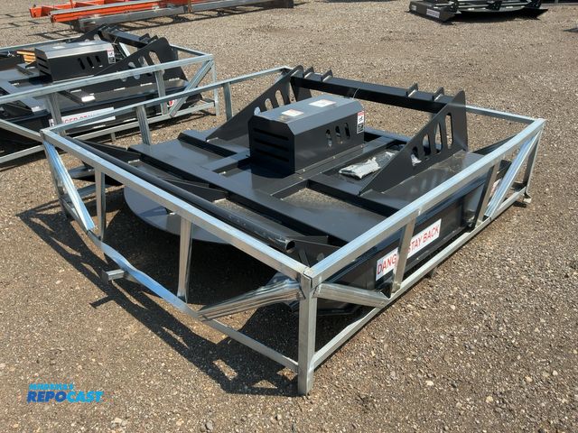 Lot 2-43349 - New JCT 72” Brush Mower Skid Steer Attachment, hydraulic driven with hoses and quick coupler fitting...