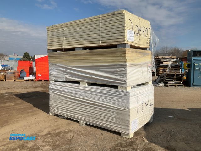 Lot 2-65656 - Lot of (24) 2 x 12 x 96 Sheets of Polyiso Insulation w/ Foil Face, (14) 2 x 48 x 96 Sheets of Polyis...