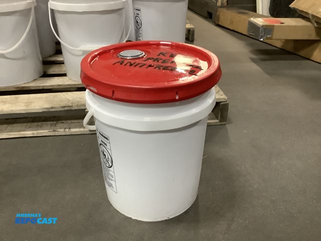 Lot 2-35230 - Lot of (1) 5 gallon bucket of red premixed antifreeze