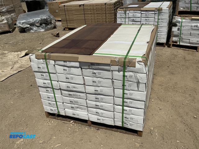 Lot 2-76714 - 840 sq. feet of Click Lock Engineered Hardwood American Walnut Matte. No gluing or stapling necessar...