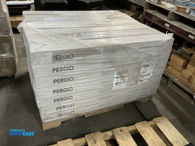 Lot 2-67865 - Skid of pergo flooring.
