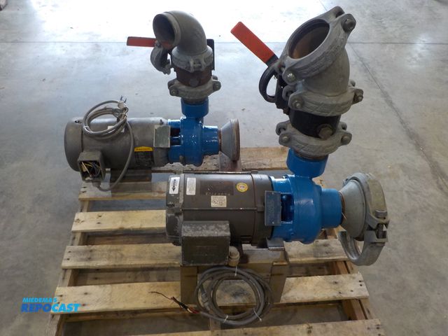 Lot 2-30206 - (2) Kerr pumps. 7 1/2 HP motor. 230-460 volts. 3500 RPM. 5.13 Imp diameter . 3 x 3 inlet/outlet. Han...