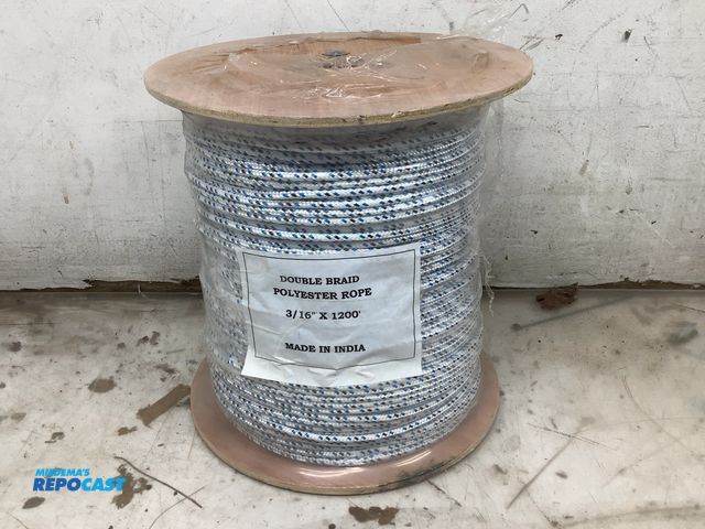 Lot 2-35911 - 3/16 x 1200' double braid polyester rope
