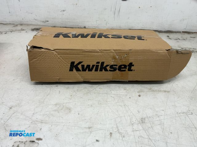 Lot 2-74689 - Kwikset Satin Nickel Dummy Handle Set