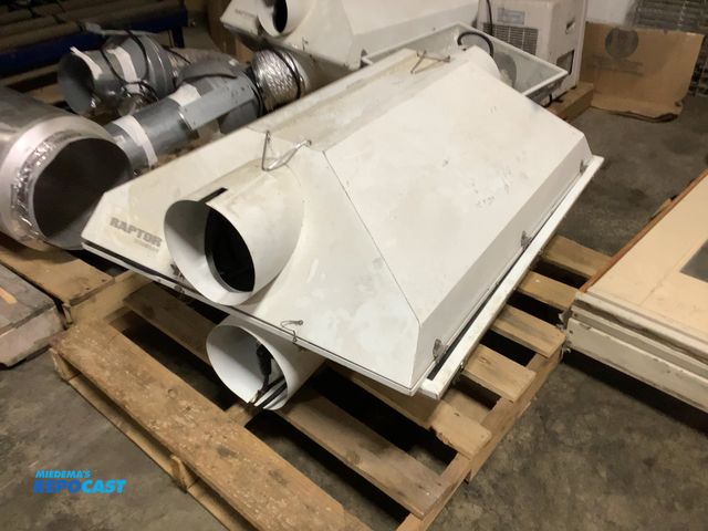 Lot 2-77938 - 2 (2) Raptor hydro farm large grow light reflector good nutrients luminaire series