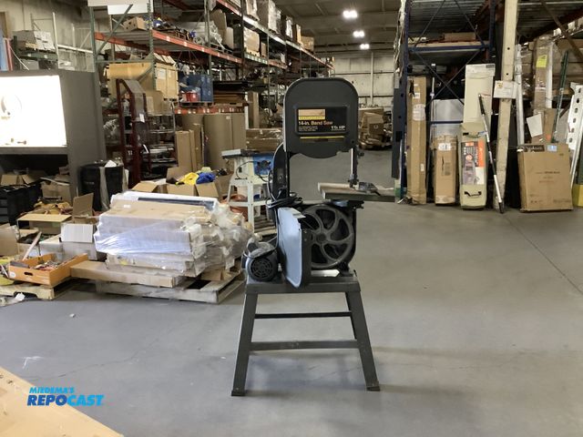 Lot 2-75324 - Craftsman Professional 14-in. Band saw, 6” cutting depth capacity, table tilts 45 degrees right and ...