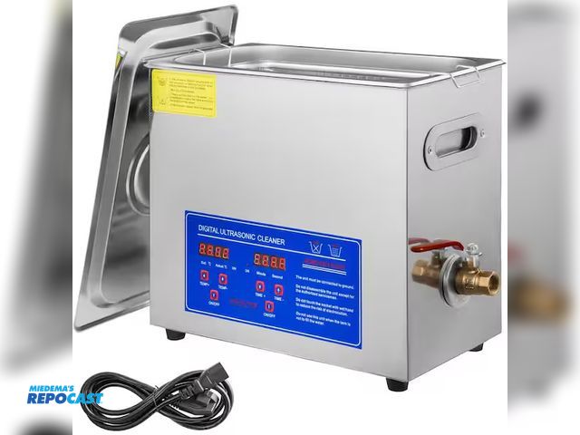 Lot 2-28307 - Vevor ultrasonic cleaning machine, model#TH-30A-6L