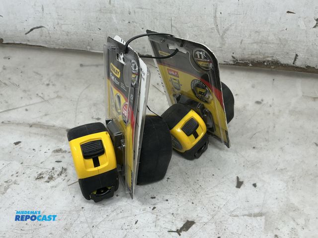 Lot 2-64136 - (4) Stanley Tape Measures 2 are 16' &amp; 2 are 25'