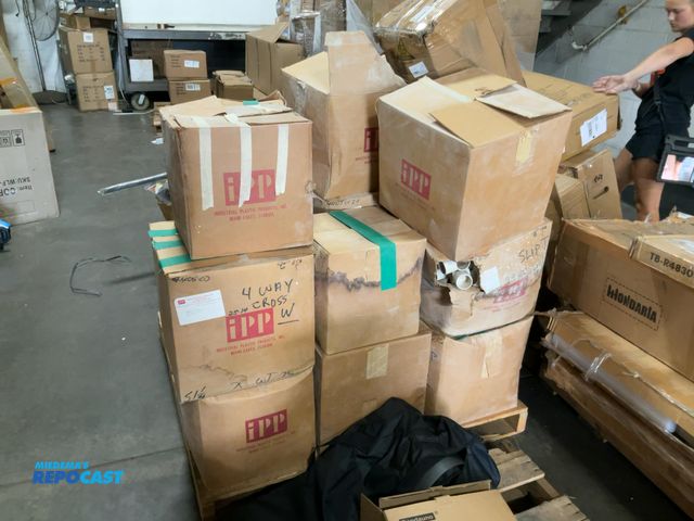 Lot 2-76873 - Industrial Plastic Products Skid lot of assorted PVC fittings