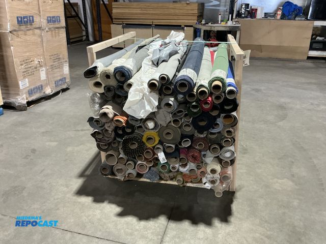 Lot 2-35782 - Pallet of Rolls of Miscellaneous Fabric