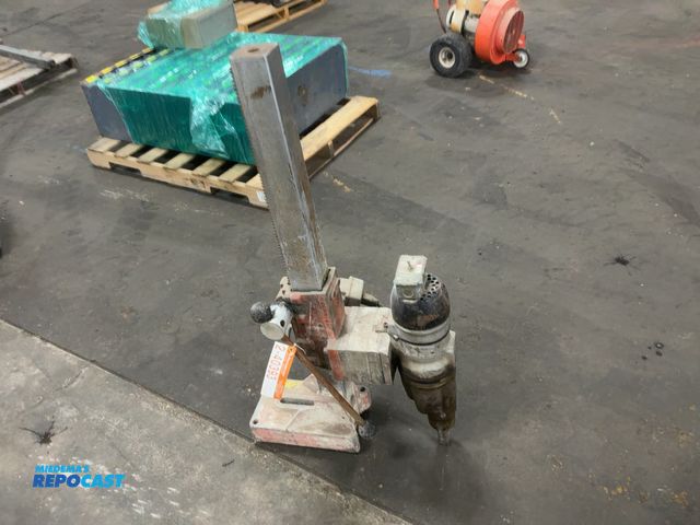 Lot 2-40393 - Black and Decker 748 Core Drill Mounted to M2 Anchor Base Stand, 120 Volt, Works