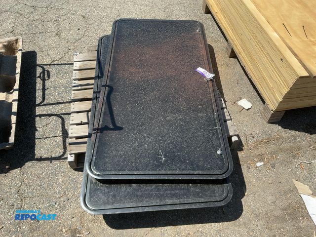 Lot 2-35309 - (2)Unknown make and model RV windows, 31.5” x 61”. Key not included