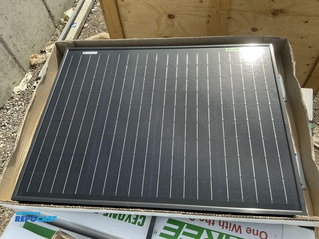 Lot 2-75358 - Waaree One with the Sun Ceyone 50W Solar Kit. 520mm x 675mm x 35mm.