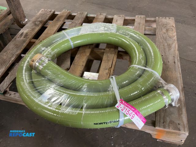 Lot 2-21549 - New North Star 3" Intake Trash Pump Hose, believed to be 15' long, threaded ends