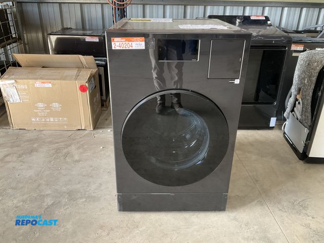 Lot 2-40204 - Scratch & Dent Samsung WD90F53AVB All-In-One Washer/Electric Dryer Combo