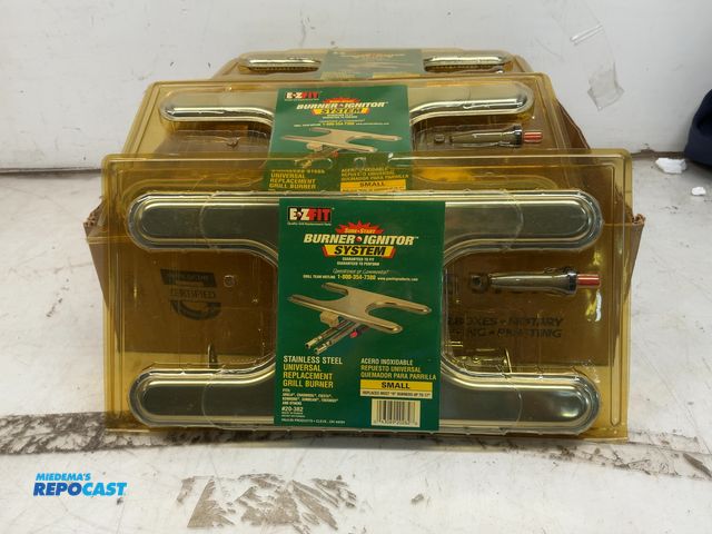 Lot 2-96945 - (11) New Universal Replacement Grill Burners - replaces most "H" Burners up to 17"