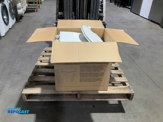 Lot 2-15214 - Box of Plastic Replacement RV Toilet Seats