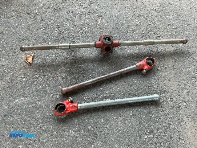 Lot 2-96749 - (3) Rigid Pipe Threader Handles.