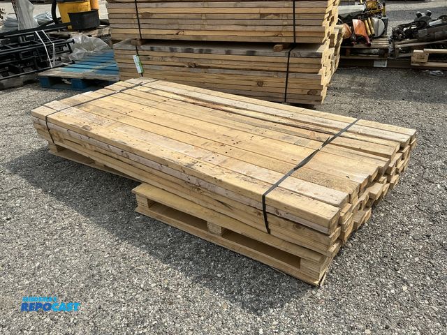 Lot 2-64560 - Bunk of 2” x 4” x 80” Recycled Wooden Boards
