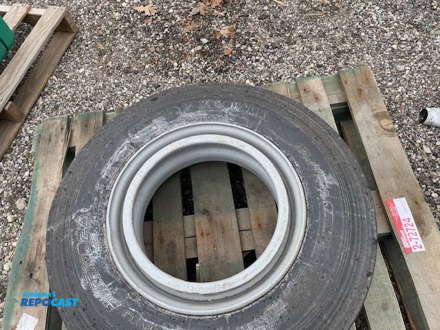 Lot 2-72724 - Used Yokohama tire on Dayton rim 215/75R17.5
