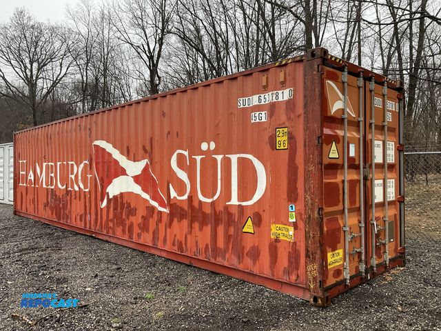 Lot 2-44859 - 40’ Metal Stackable Lockable Shipping/Storage Container