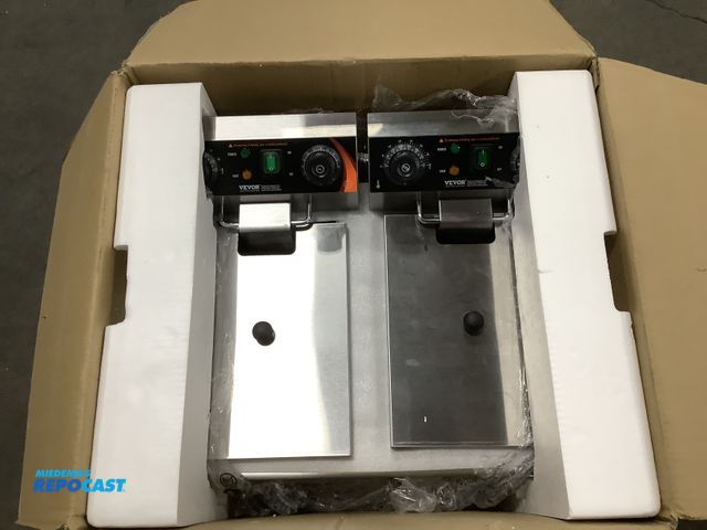 Lot 2-27423 - Vevor SC-102V Other VEVOR commercial deep fryer.