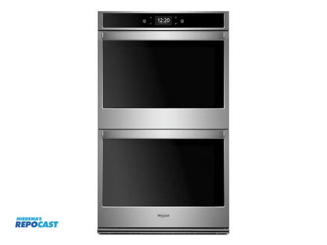 Lot 2-90764 - Whirlpool  Model #WOD77EC0HS Double Electric Wall Oven