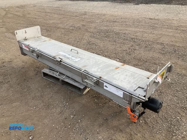 Lot 2-41440 - Buyers SaltDogg 96” stainless steel dump truck tailgate hydraulic salt spreader auger (no spreader/s...