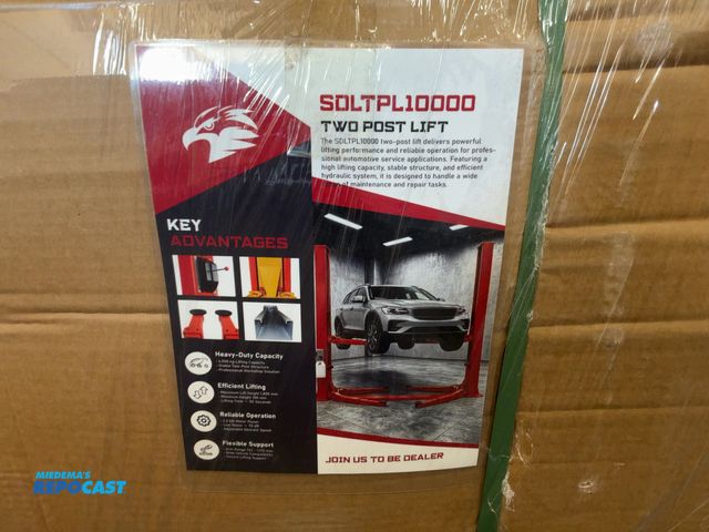 Lot 2-41418 - New SDLANCH Model SDLTPL10000 Two Post Lift, 4500 KG Lifting Capacity, 1800mm Lifting Height, 220/38...