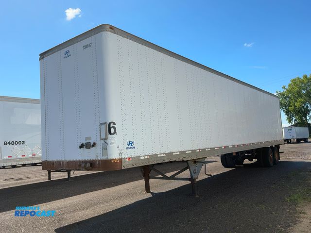 Lot 2-11964 - 2008 Hyundai 48’ Dry Van Semi Trailer